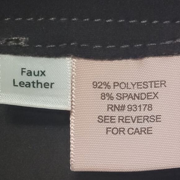 Philosophy Women's Faux Suede Moto Jacket SZ L - Picture 9 of 10